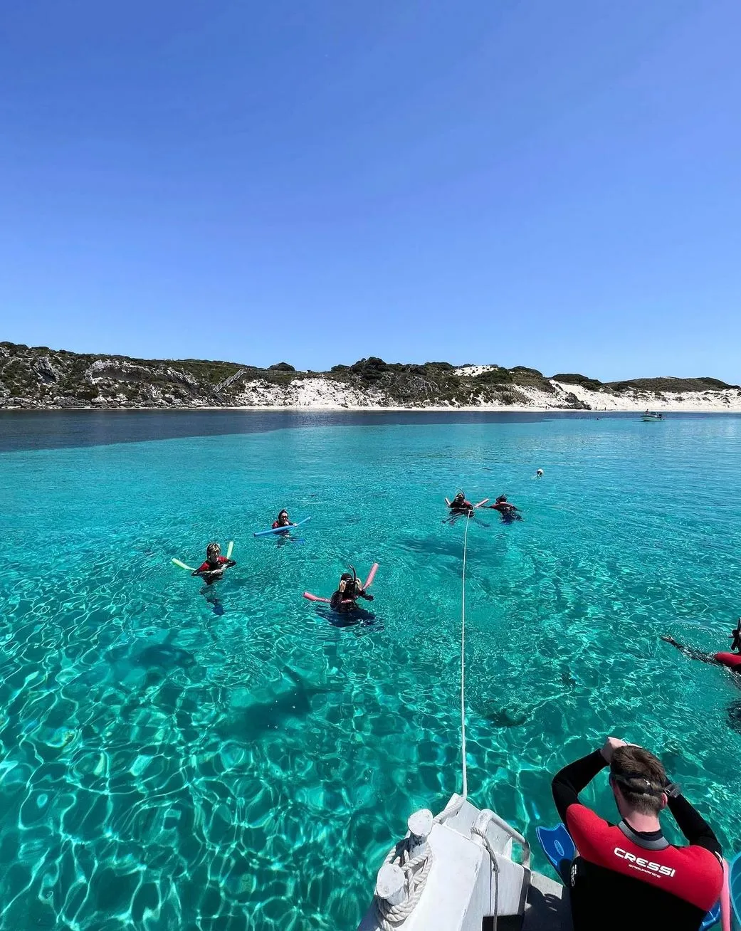 Snorkeling at Rottnest Island