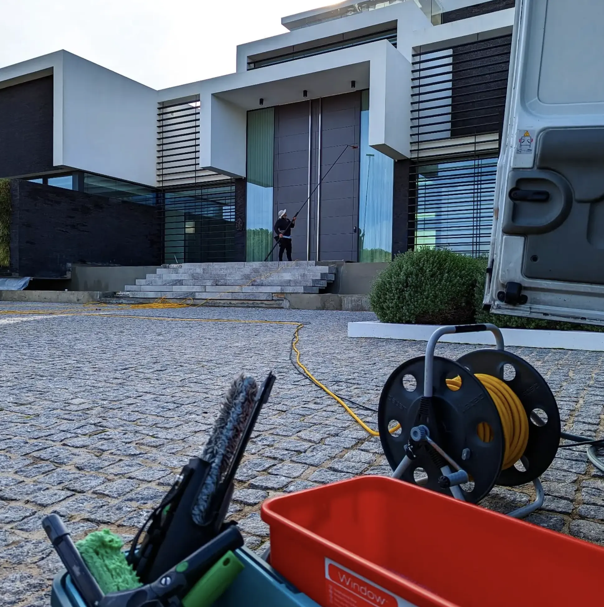 Cape Able Adventures | Tools and Techniques for Cleaning High Windows Safely window cleaning Melbourne